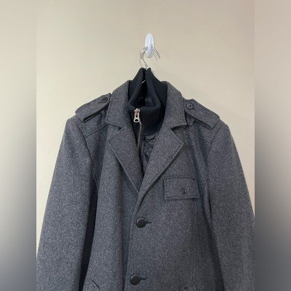 7Diamonds Men’s The Downtown Overcoat Large - Picture 3 of 7